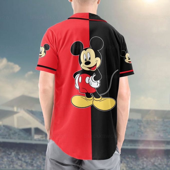 Mickey Shirt, Mickey Jersey Shirt, Mickey Baseball Jersey, Mickey Mouse Shirt 3