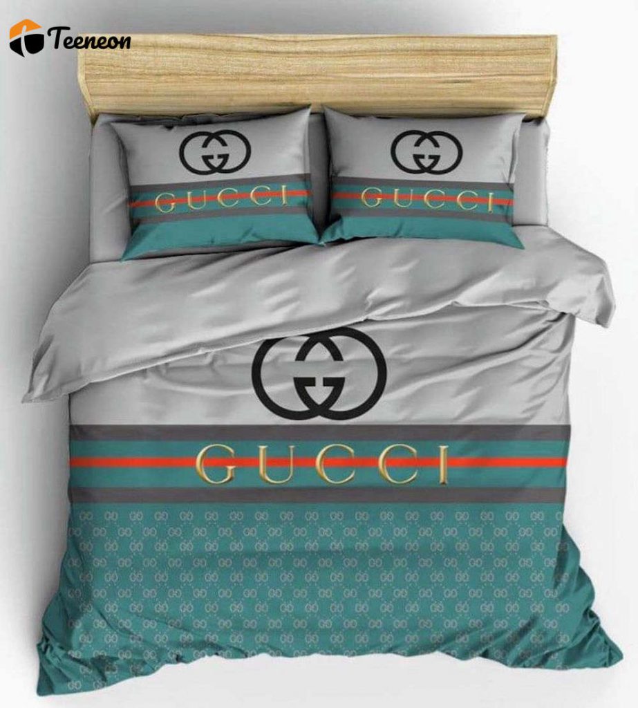 Gucci Gg Duvet Cover And Pillow Case Bedding Set 4