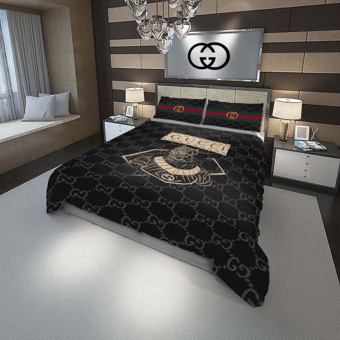 Gucci Panther Luxury Duvet Cover And Pillow Case Bedding Set 2