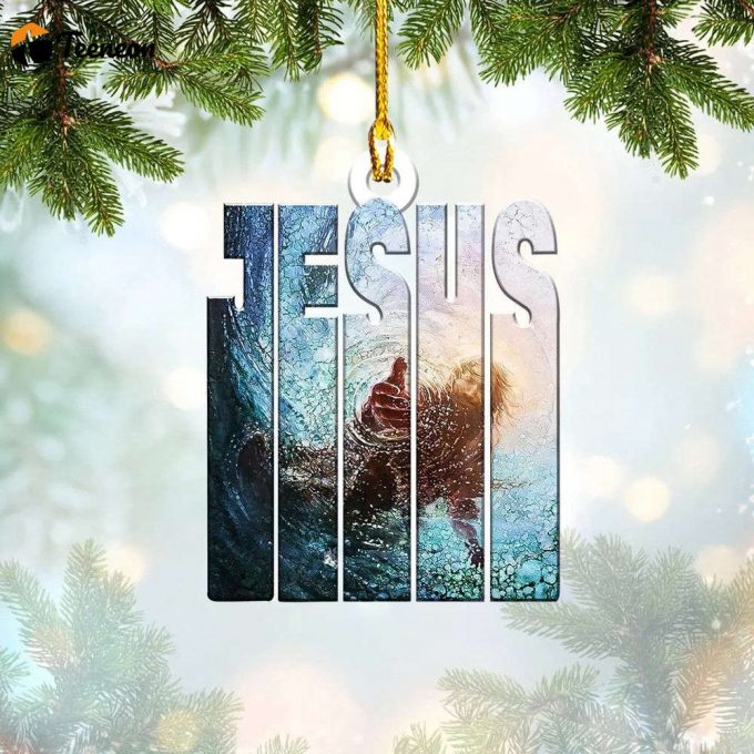 Jesus Christmas Ornament Religious Ornaments For Christmas 2024 Gifts 1