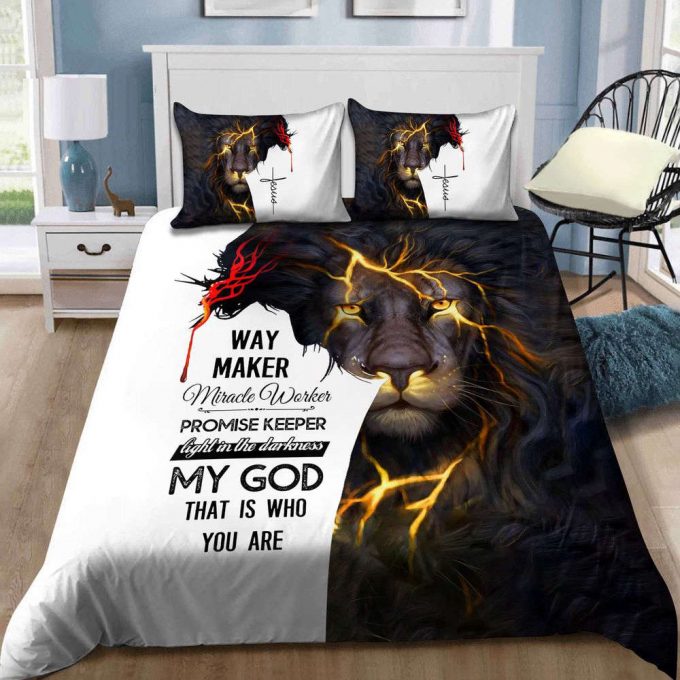 Premium Christian Jesus 3D All Over Printed Bedding Set 2