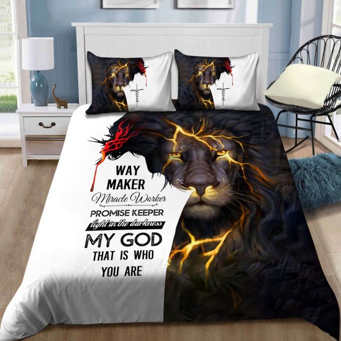 Premium Christian Jesus 3D All Over Printed Bedding Set Hv 3