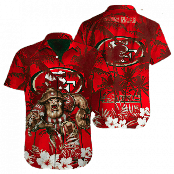 San Francisco 49Ers Hawaiian Shirt For Men 1
