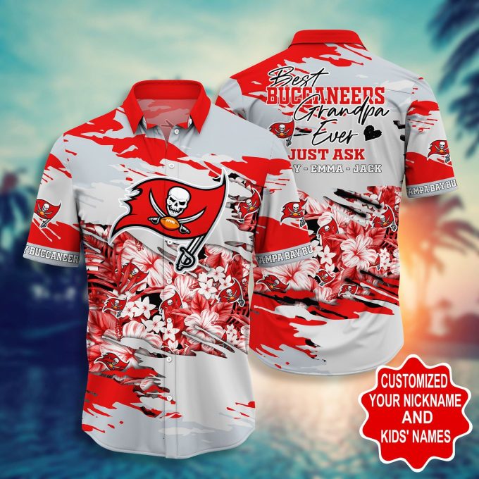 Tampa Bay Buccaneers -Pesonalized Hawaii Shirt 2