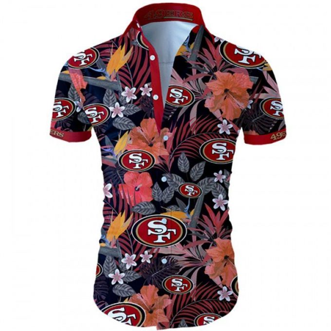 Great San Francisco 49Ers Hawaiian Shirt For Awesome Fans 1