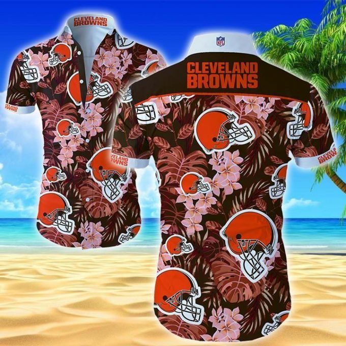 Beach Shirt Cleveland Browns Hawaiian Shirt 1