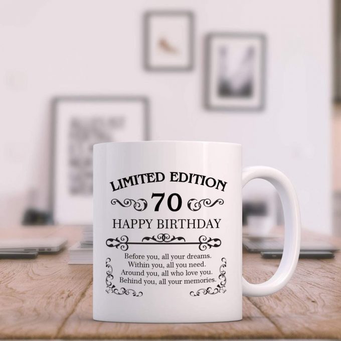 70Th Birthday Gifts 70 Year Old Present Coffee Mug 4