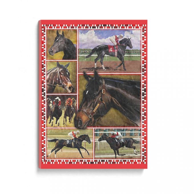 Animal Ruffian Horse Poster Canvas Home Decor 2