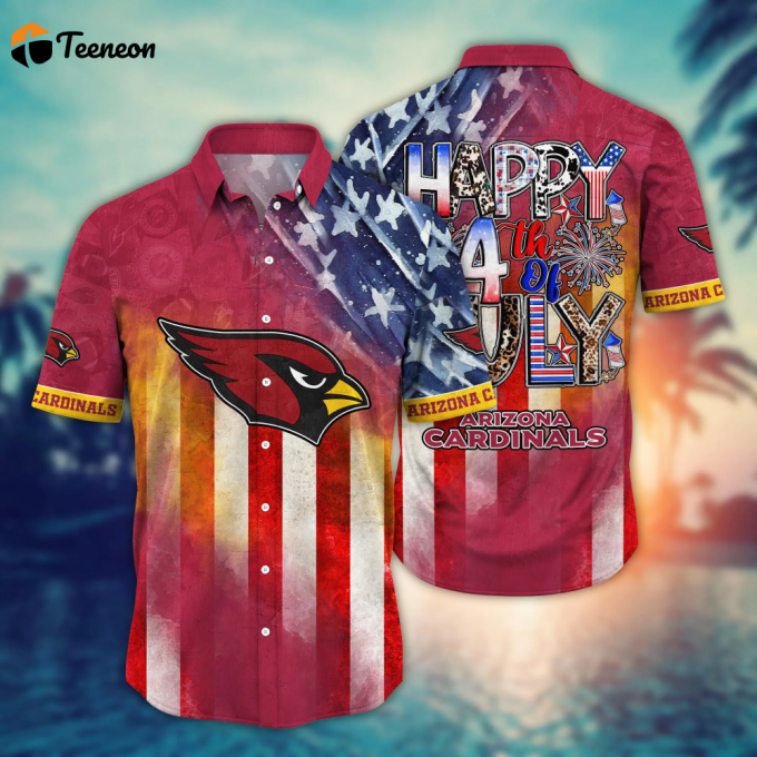 Arizona Cardinals Nfl Hawaii Shirt Independence Day, Summer Shirts 1
