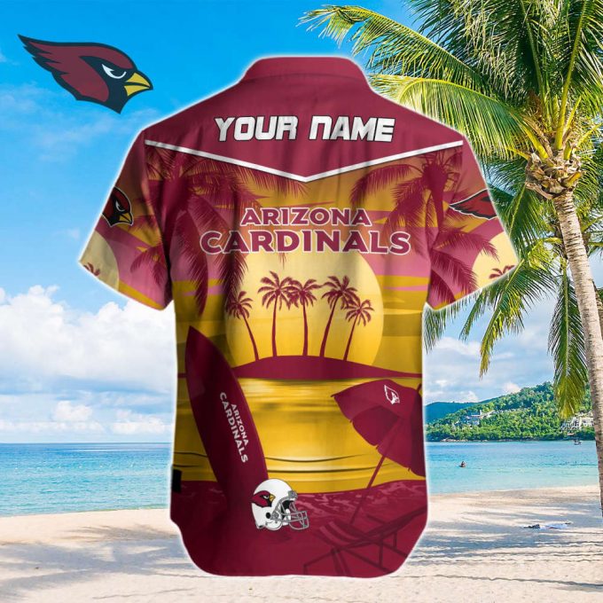 Arizona Cardinals Nfl-Hawaiian Shirt Custom 3