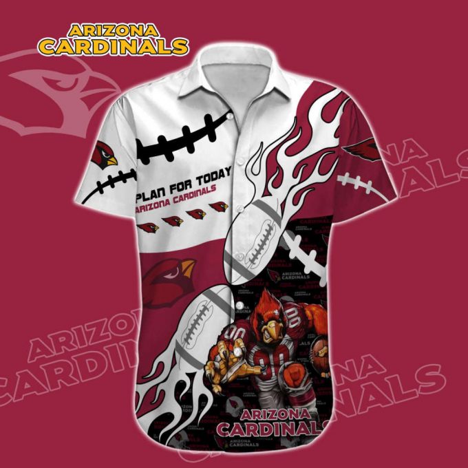 Arizona Cardinals Nfl-Hawaiian Shirt Custom 3