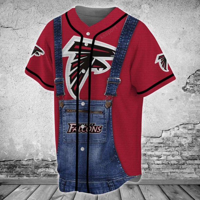 Atianta Faicons Personalized Baseball Jersey 2
