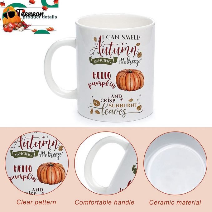 Autumn Pumpkin Coffee Mug 2