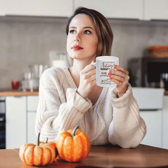 Autumn Pumpkin Coffee Mug 3