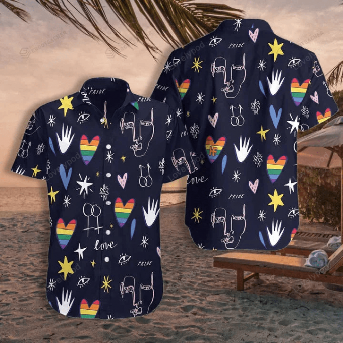 Be A Sunflower Lgbt Hawaiian Shirt, Pride Rainbow Shirt, Lgbt Shirt 4