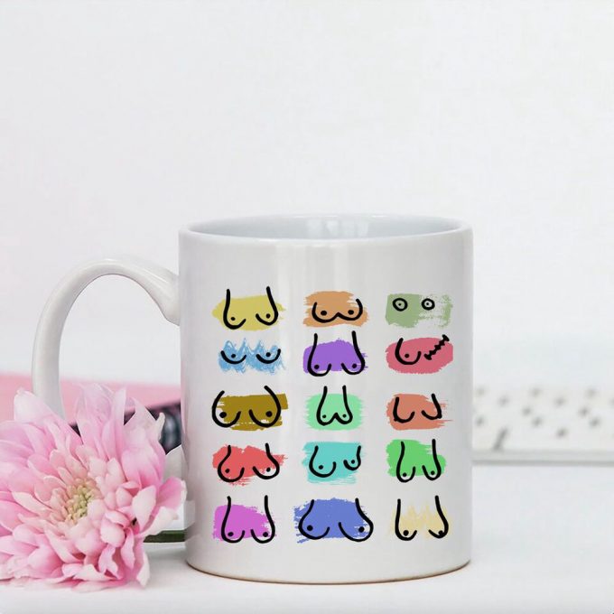 Boobs Mug Accent , Boobs Mug Butt Mug, New Boobs Gift 4