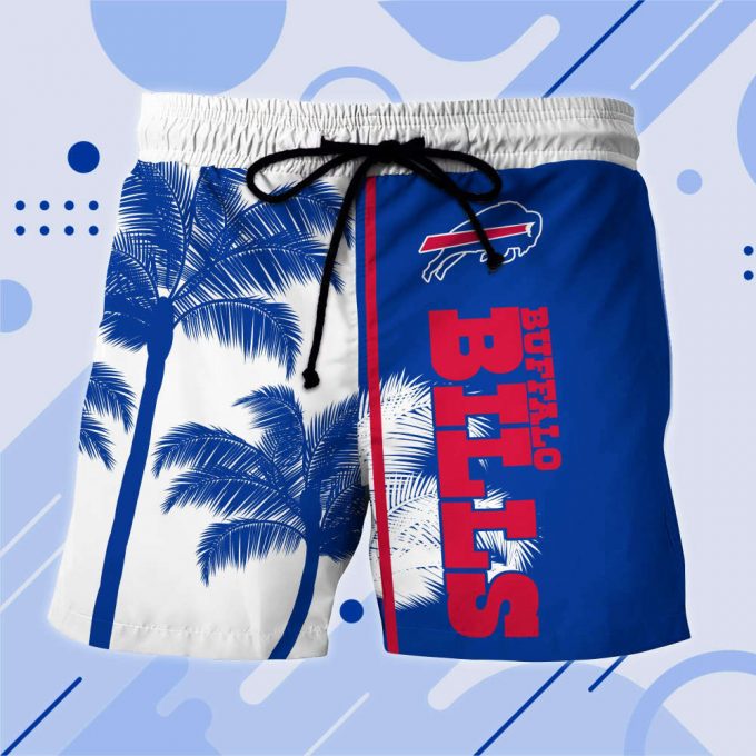 Buffalo Bills Hawaii Shirt Men Short Custom Nfl 3