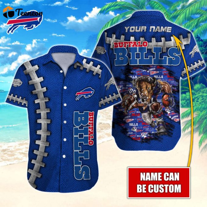 Buffalo Bills Nfl-Hawaiian Shirt Custom 1