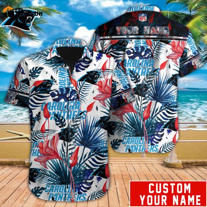 Carolina Panthers Nfl-Hawaiian Shirt Custom 1