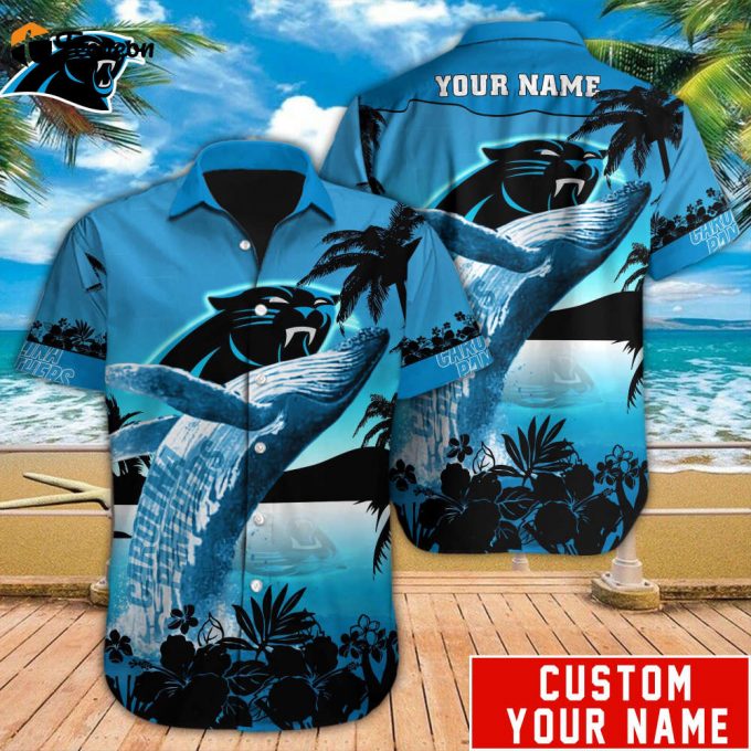 Carolina Panthers Nfl-Hawaiian Shirt Custom 1