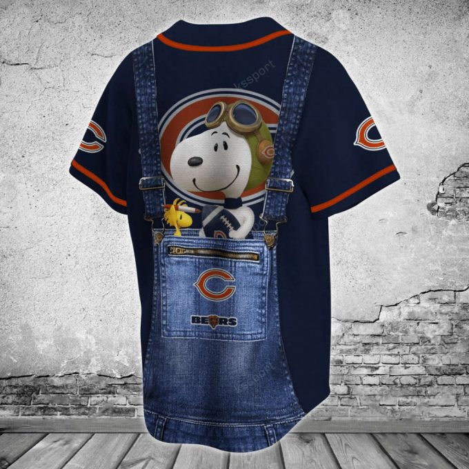 Chlcago Bear Personalized Baseball Jersey 3