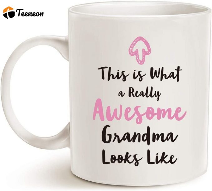 Christmas Gifts Grandma Coffee Mug From Granddaughter Grandson 2