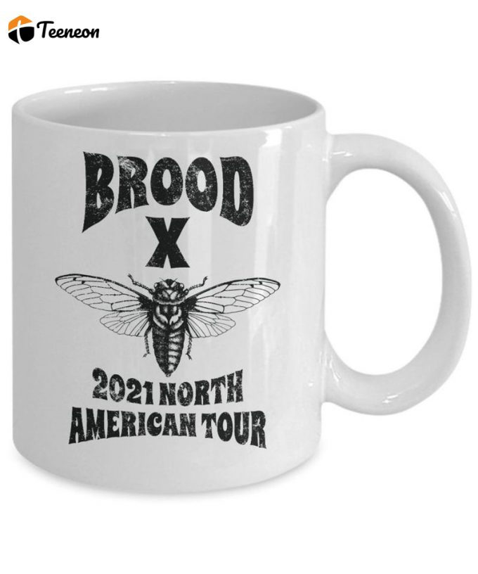 Cicada Mug Brood X 2021 North American Tour 2