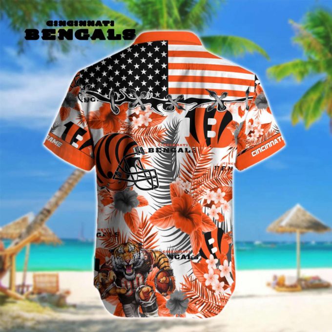 Cincinnati Bengals Nfl-Hawaiian Shirt Custom 2