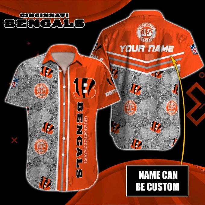 Cincinnati Bengals Nfl-Hawaiian Shirt Custom 3