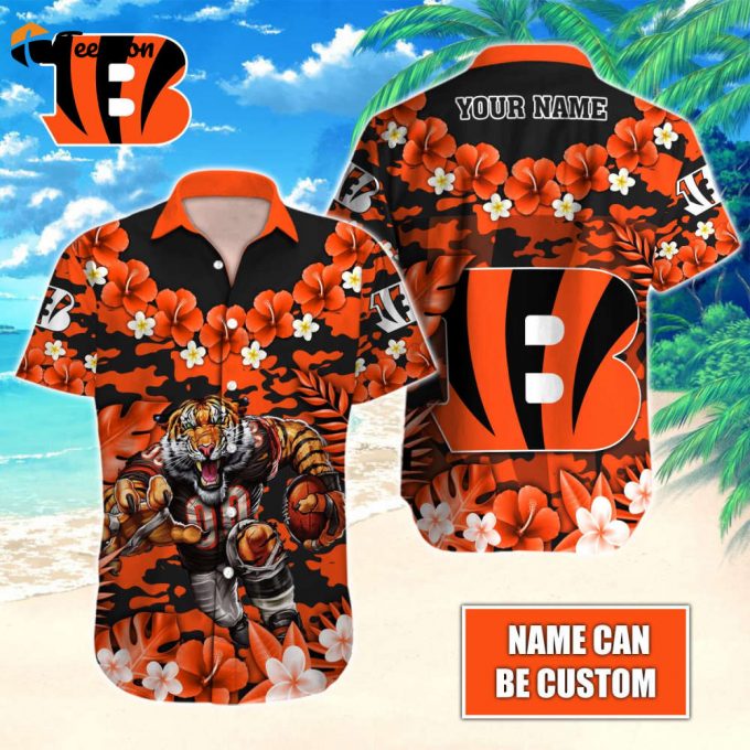 Cincinnati Bengals Nfl-Hawaiian Shirt Custom 1