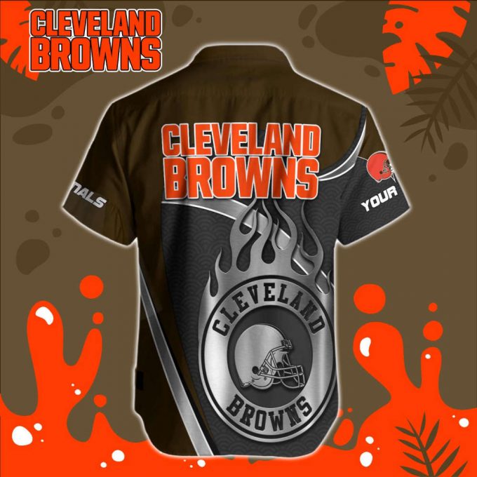Cleveland Browns Nfl-Hawaiian Shirt Custom 2