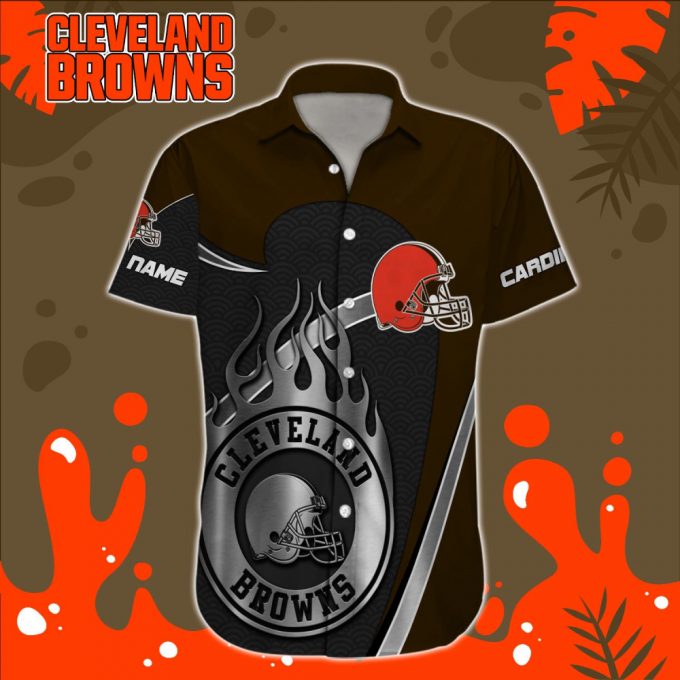 Cleveland Browns Nfl-Hawaiian Shirt Custom 3