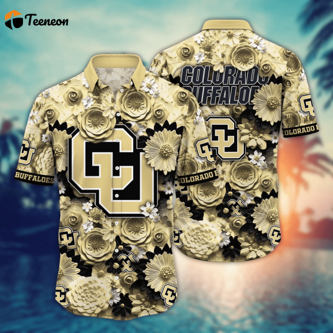 Colorado Buffaloes Ncaa3 Hawaiian Shirt Trending For This Summer Customize Shirt Any Team 1