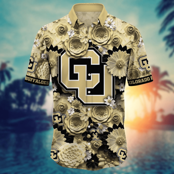 Colorado Buffaloes Ncaa3 Hawaiian Shirt Trending For This Summer Customize Shirt Any Team 3