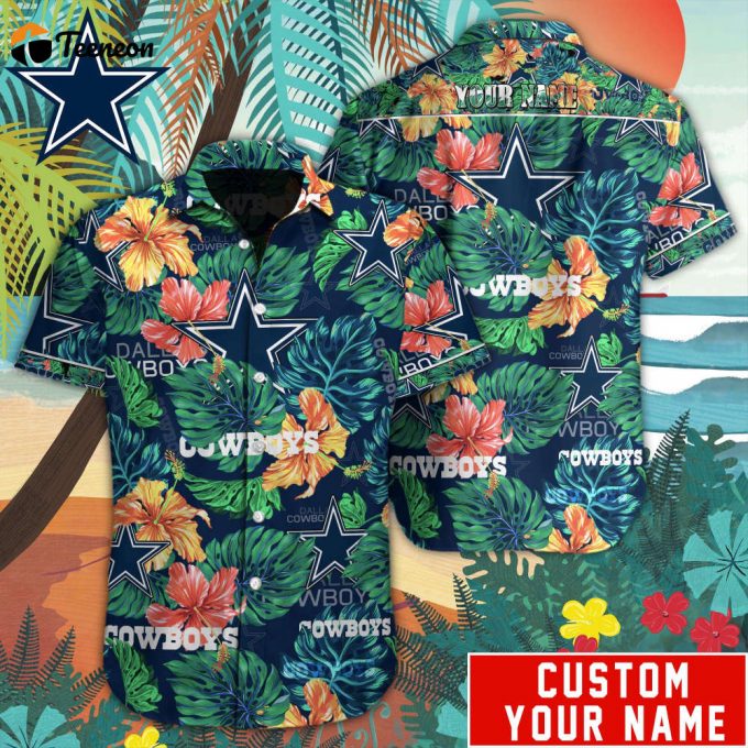 Dallas Cowboys Nfl-Custom Hawaiian Shirt 1