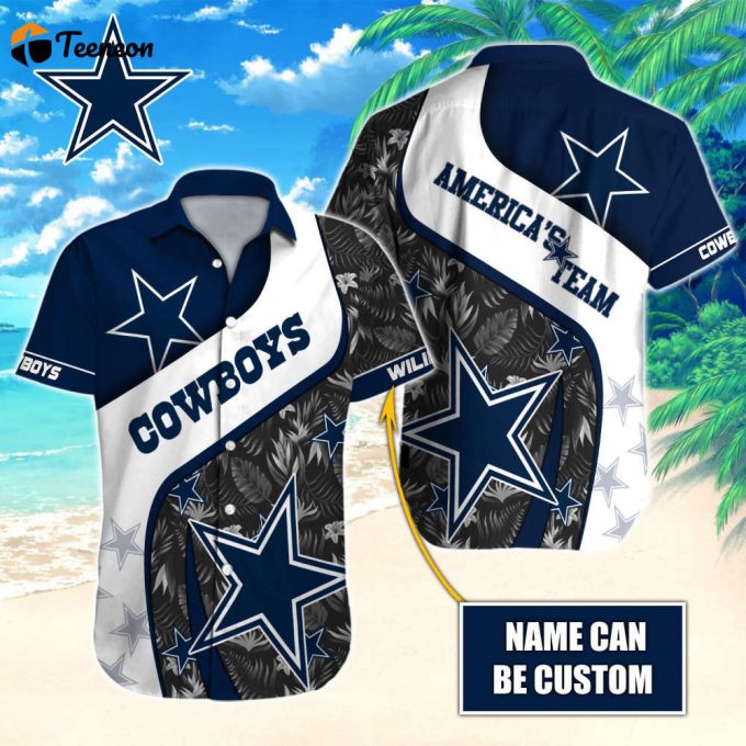 Dallas Cowboys Nfl-Hawaiian Shirt Custom