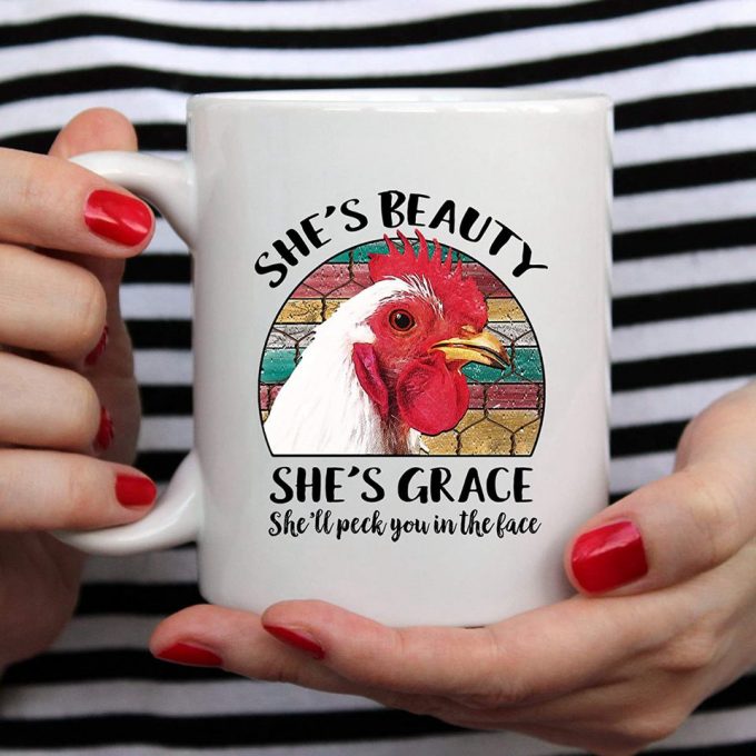 Designs Chicken Gifts For Chicken Lovers Crazy Chicken Lady Coffee Mug 3