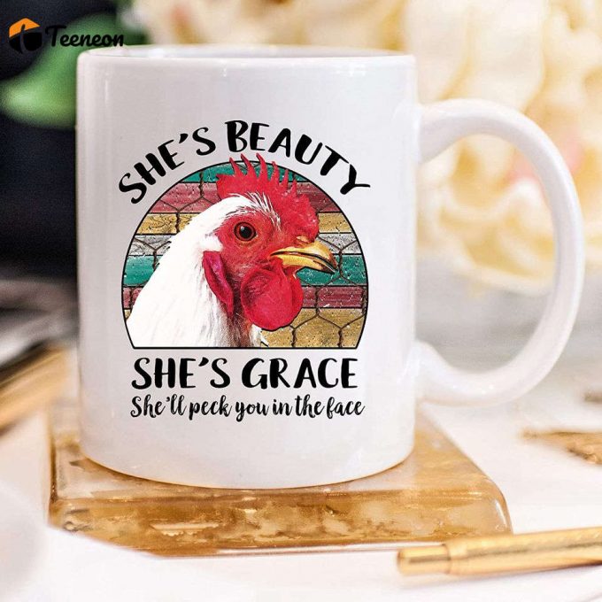 Designs Chicken Gifts For Chicken Lovers Crazy Chicken Lady Coffee Mug 1