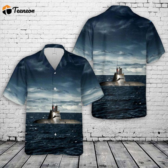 German Navy U-36 (S186) Type 212A Submarine Hawaiian Shirt Gift For Dad Father Days 1