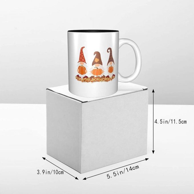 Gnomes Pumpkins Thanksgiving Mug 2