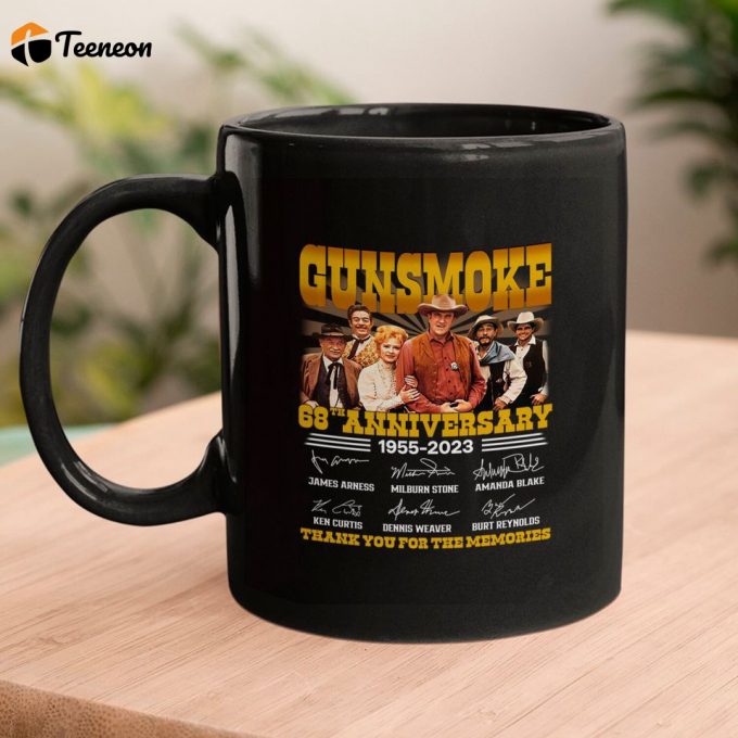 Gunsmoke Mugs Gunsmoke Movie Mugs Gunsmoke 68Th Anniversary Mugs 2