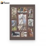 Horse king of highland Poster Canvas