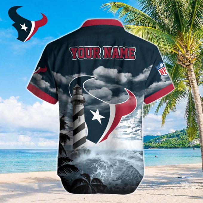 Houston Texans Nfl-Hawaiian Shirt Custom 3