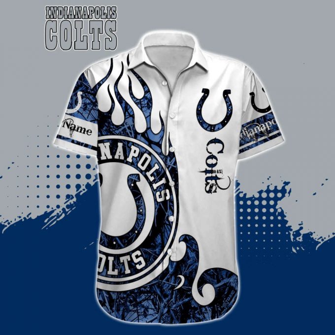 Indianapolis Colts Nfl-Hawaiian Shirt Custom 2
