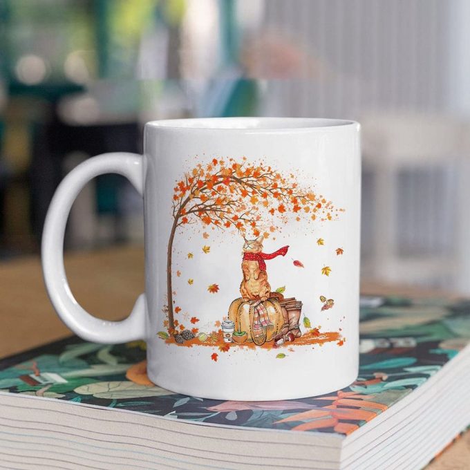 It’s Fall Y’all Fall Season Coming Cat Pumkin Mug 3