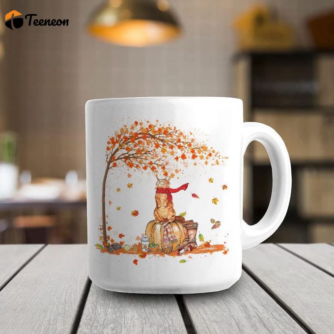 It’s Fall Y’all Fall Season Coming Cat Pumkin Mug 1