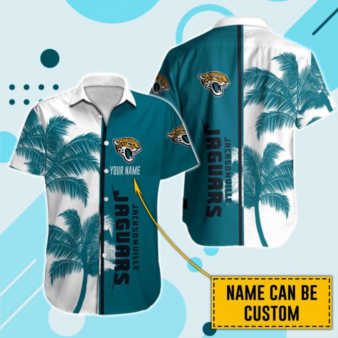 Jacksonville Jaguars Hawaii Shirt Men Short Custom Nfl 2