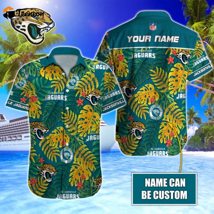 Jacksonville Jaguars Nfl-Hawaiian Shirt Custom