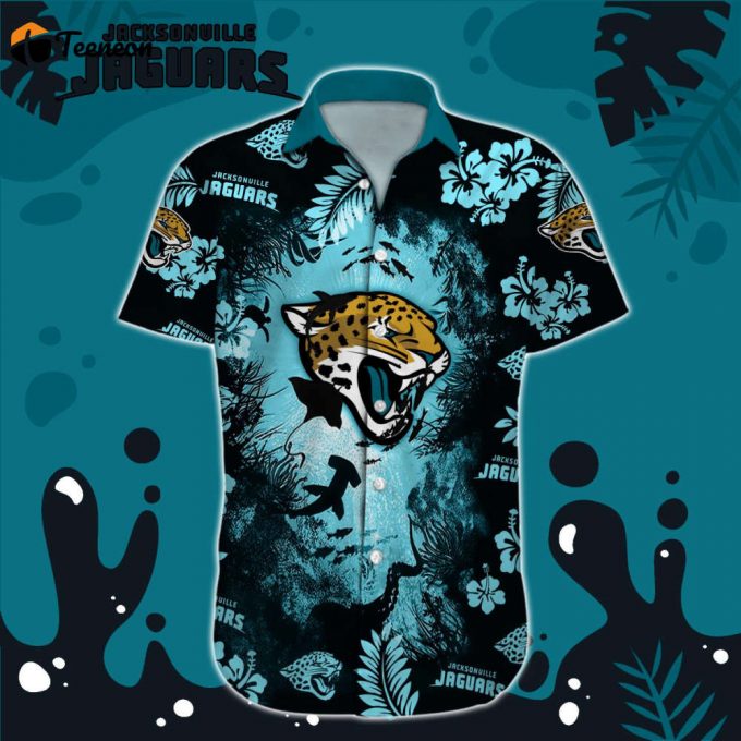 Jacksonville Jaguars Nfl-Hawaiian Shirt Custom 1