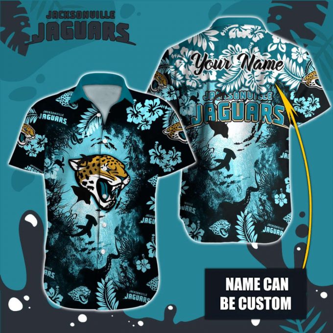 Jacksonville Jaguars Nfl-Hawaiian Shirt Custom 3